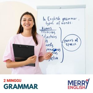 Grammar itu Penting! Jika kamu ingin mahir menggunakan bahasa Inggris, maka kamu harus mempelajari grammar. Mengapa? Karena dengan menguasai grammar, kamu bisa menggunakan bahasa yang rapi dan teratur. Kalau kamu menggunakan bahasa Inggris yang rapi dan teratur, tentu akan mudah dipahami oleh lawan bicaramu nantinya.