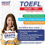 flyer tes TOEFL gratis