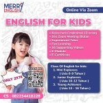 flyer progran English Kids