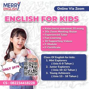 flyer progran English Kids