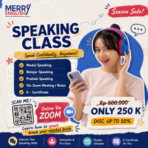 Kelas Online Speaking