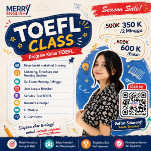 Kelas TOEFL Reguler