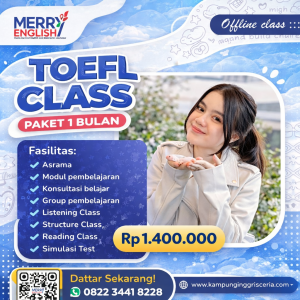 kelas TOEFL Offline