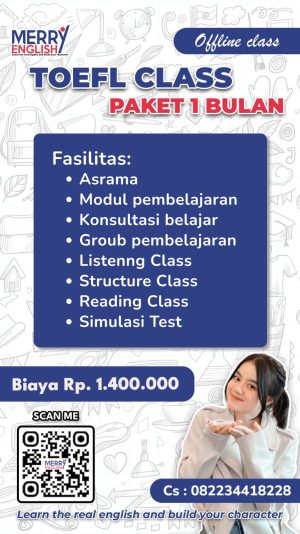 kelas TOEFL Offline